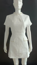 Vestido Curto Elegante Pérola