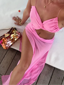 Vestido Midi Elegância Minimalista