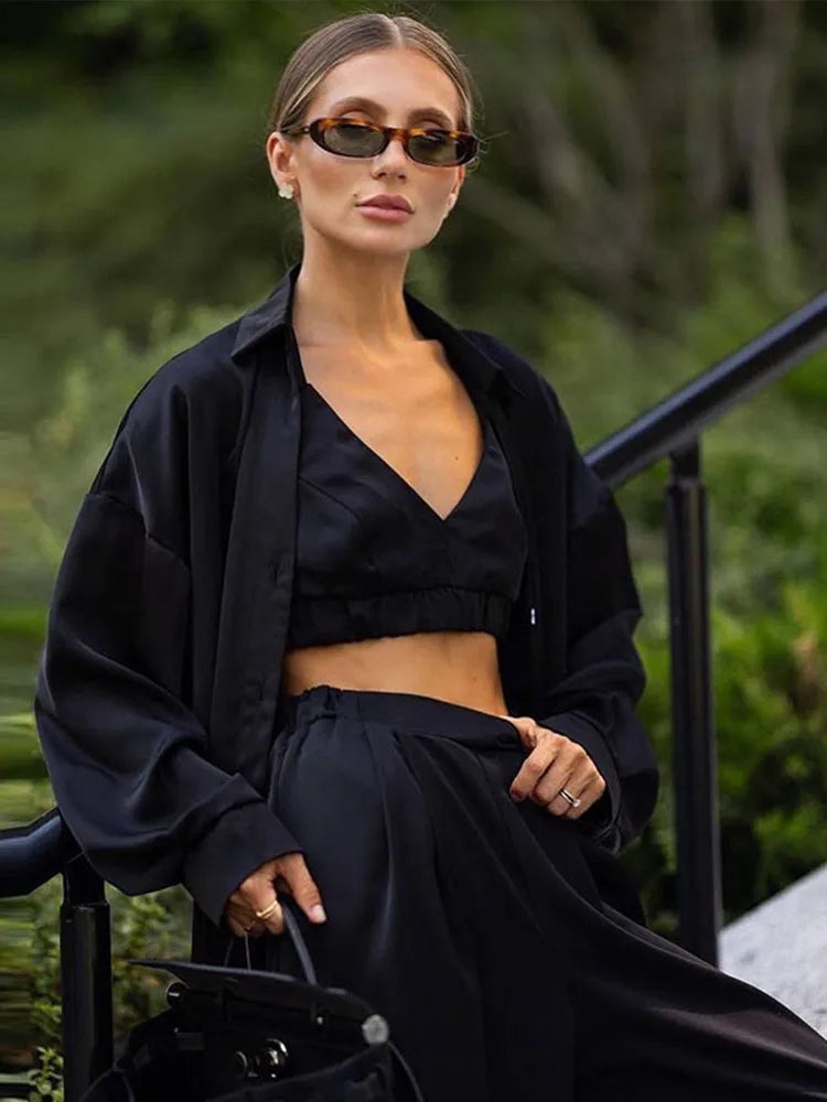Conjunto Satin Chic