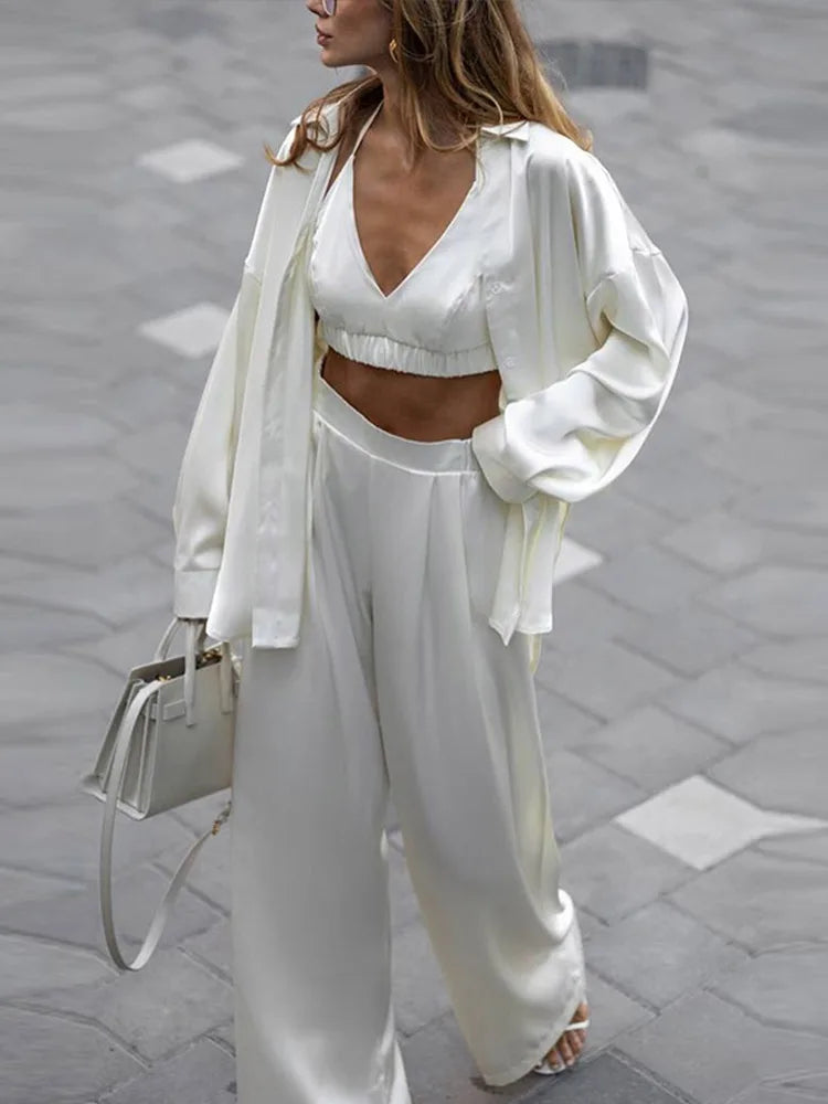 Conjunto Satin Chic