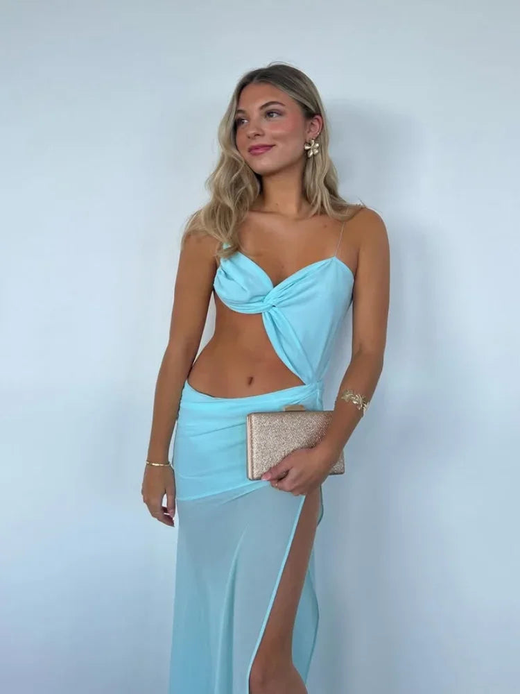 Vestido Midi Elegância Minimalista