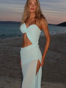 Vestido Midi Elegância Minimalista