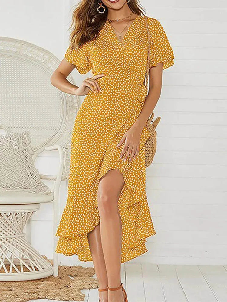 Vestido Midi Envelope