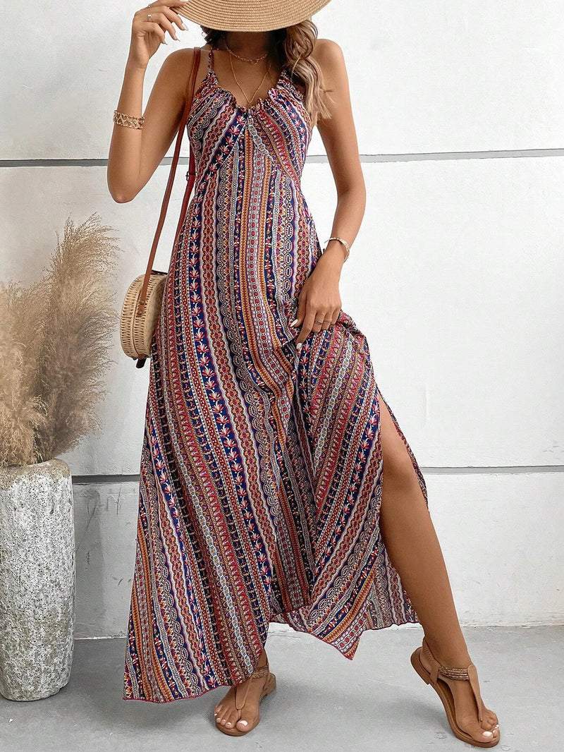 Vestido Longo Boho Charm