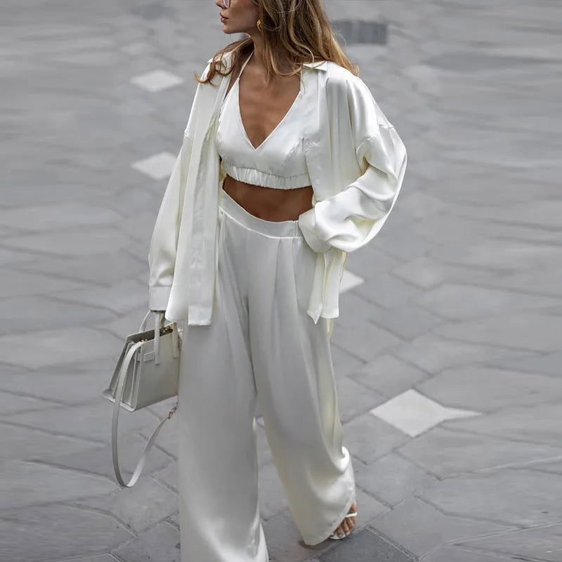 Conjunto Satin Chic